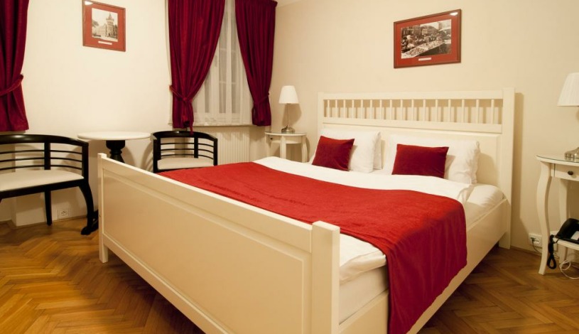 Pivovar Hotel Na Rychtě Ústí nad Labem - Dvoulůžkový pokoj - twin bed - oddělená lůžka